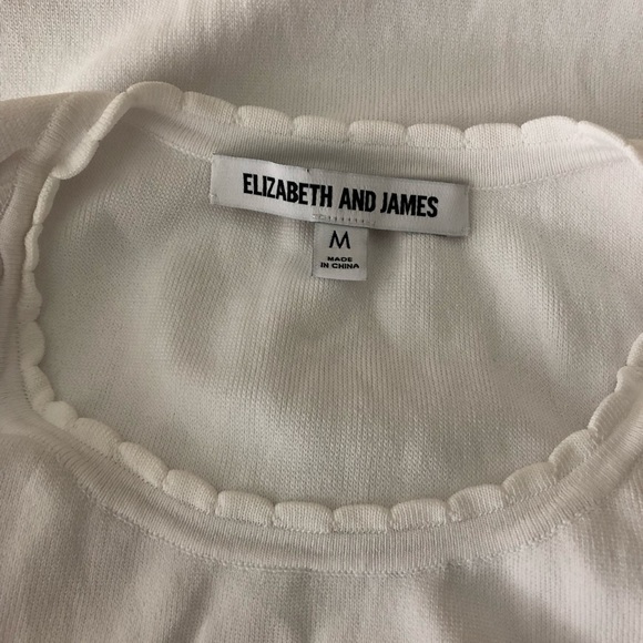 Elizabeth and James Capri Split Shoulder Picot - Picture 5 of 6